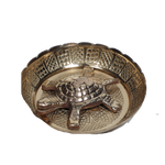 Antique Brass Turtle - 3.4 × 3.4 Inches