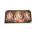 Lord Ganesha Photo Frame - 20 × 40 Inches | For Pooja Temple | Home Decor And Gifts