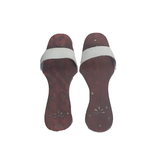 Tibetan wooden sandals worn by Buddhist monks