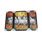 Wooden Horse Wall Frame- 19× 15 Inches