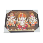 Lord Ganesha Photo Frame - 9 x 13 Inches | For Pooja Temple | Home Decor And Gifts