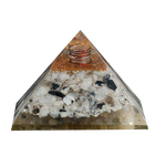 Labradorite Orgone Pyramid for Confidence & Self-Empowerment - 2.5 × 3 Inches