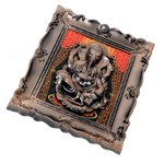 Lord Ganesha Photo Frame - 14 × 10 Inches | For Pooja Temple And Home Decor