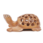Wooden Tortoise - 3 × 1.5 Inches