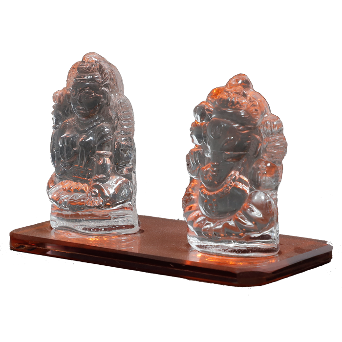 Orenge Laxmi Ganesh - 3 × 4 Inches