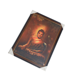 Lord Buddha ji Photo Frame - 30 × 23 Inches | For Pooja Temple | Home Decor And Gifts
