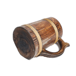 Wooden Beer Mug - 5 × 5 Inches