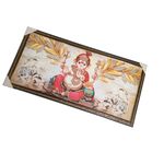 Lord Ganesha Photo Frame - 20 × 40 Inches | For Pooja Temple | Home Decor And Gifts