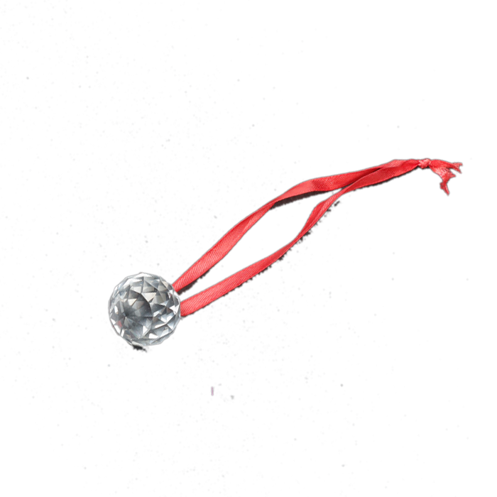 Crystal Glass Ball- 1× 1Inches