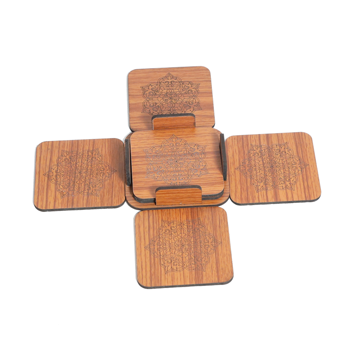 Wooden Cup Plate