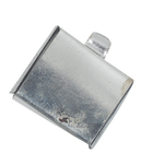 Silver Taweez Charm Amulet - 1 × 1 Inches