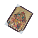 Lord Vishwakarma Bhagwan Photo Frame - 13 × 10 Inches | For Pooja Temple | Home Decor And Gifts