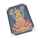 Shree Shyam Baba Photo Frame - 20 × 13 Inches | For Pooja Temple | Home Decor And Gifts