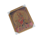 Goddess Durga Mata Is Sitting On The Lion Photo Frame - 17× 13 Inches | For Pooja Temple | Home Decor And Gifts