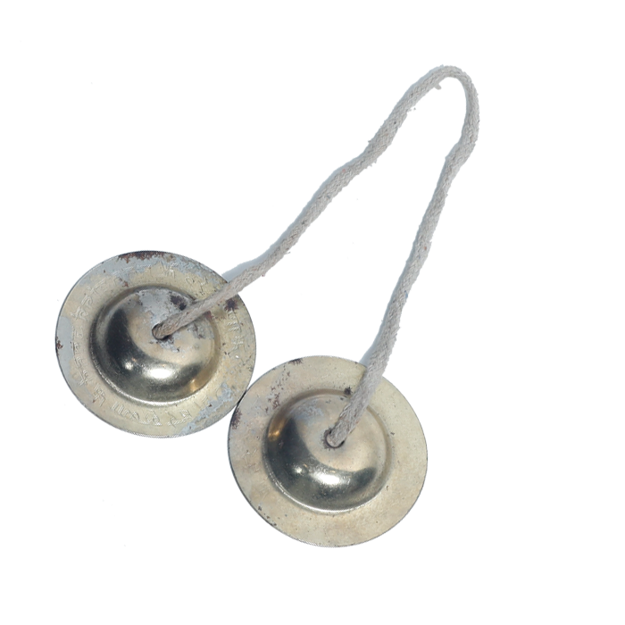 Brass Metal Manjira Manjeera Hand Cymbals Percussion Kirtan