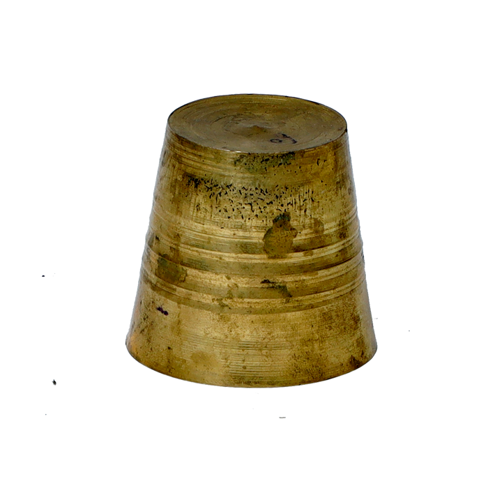 Brass Glass - 1.5 × 1.5 Inches