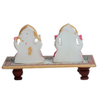 Laxmi Ganesh Marbul -4 × 6 Inches