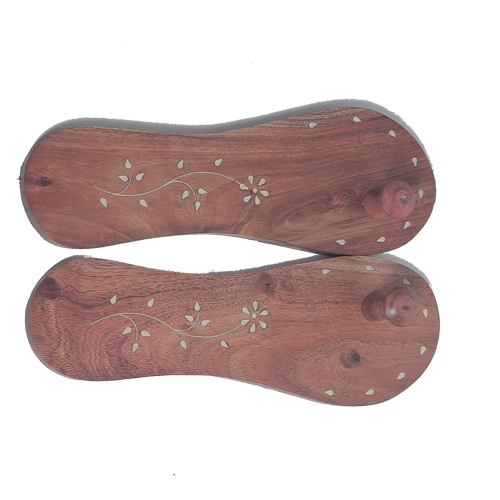 Tibetan wooden sandals worn by Buddhist monks