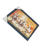 7 Running Vastu Shastr White Horse Photo Frame - 9 × 13 Inches | For Home Decor And Gifts