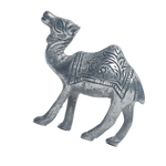 Polished Aluminium Camel Statue - 3 × 4 Inches