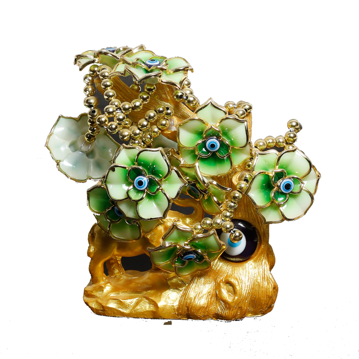 Rooster Bejeweled Peach Blossom Animal