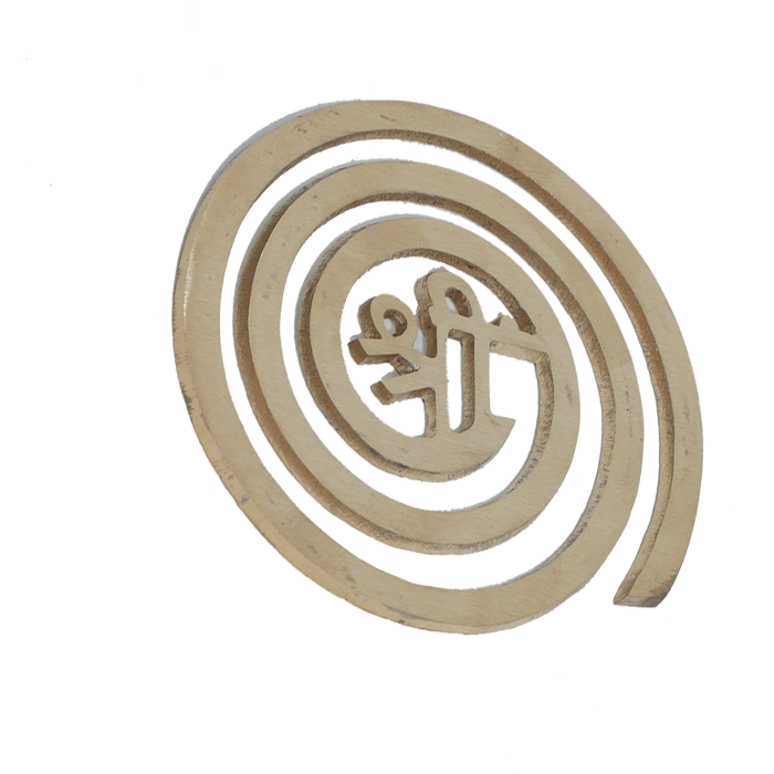 Vastu Brass Helix for North West Direction Remedy - 4 × 4.5 Inches