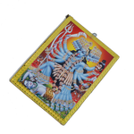 Kali Mata Photo Frame - 7 × 5 Inches | For Pooja Temple | Home Decor And Gifts