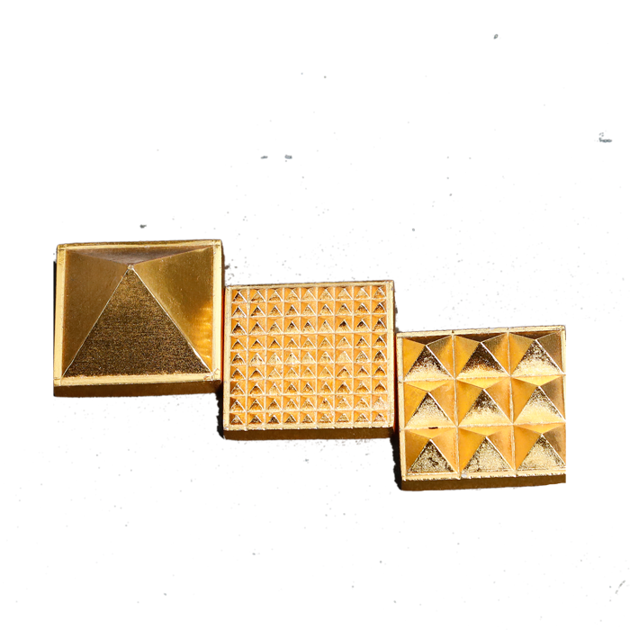 Metal Shree Yantra-2 × 2Inches