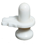 Shivling White -4 × 4 Inches
