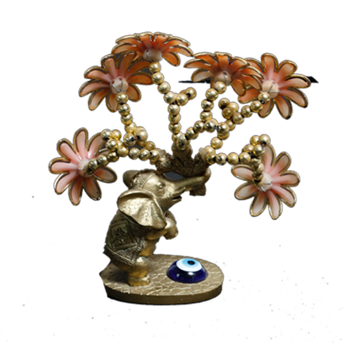 Golden Red tree Animal -5 × 5 Inches