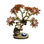 Golden Red tree Animal -5 × 5 Inches