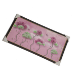 Trees With Green And Pink Flowers Photo Frame - 26 × 14 Inches | For Home Decor And Gifts