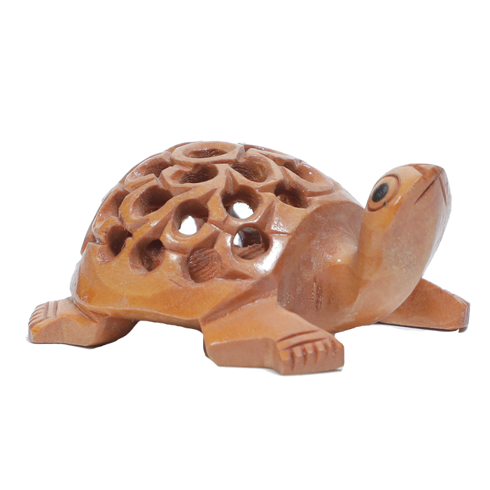 Wooden Tortoise - 2 × 2Inches