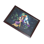 Lord Krishan And Goddess Radha Photo Frame - 14 × 20 Inches | For Pooja Temple | Home Decor And Gifts