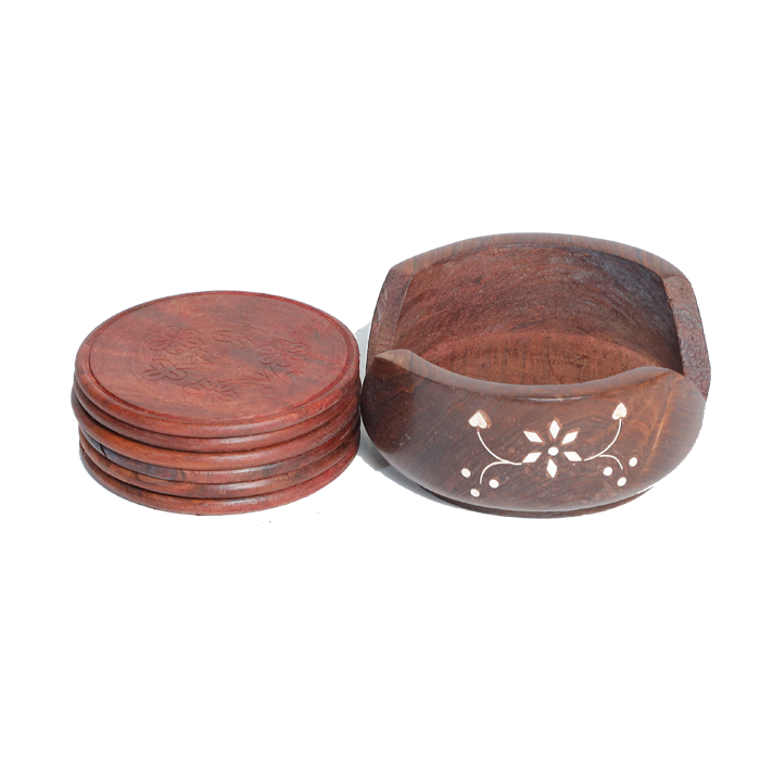 Wooden Cup Plate