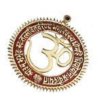 Om Chakar Coffee- 8 × 8Inches