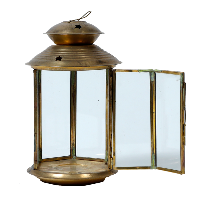 Brass Lamp - 7 × 4 Inches