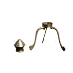 HS GEMS & Crafts Brass Lota for Puja Tripai Lota