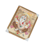 Lord Ganesha Photo Frame - 17 × 13 Inches | For Pooja Temple | Home Decor And Gifts