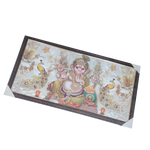 Lord Ganesha Photo Frame - 20 × 40 Inches | For Pooja Temple | Home Decor And Gifts