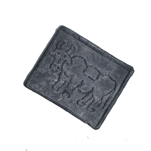 Copper Square Coin of Apollodotusv - 1.4 × 1.4 Inches