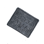 Copper Square Coin of Apollodotusv - 1.4 × 1.4 Inches