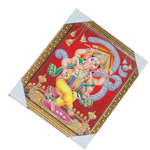 Lord Ganesha Photo Frame - 12 × 10 Inches | For Pooja Temple | Home Decor And Gifts