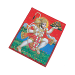 Hanuman Ji Holding A Mountain In His hand Photo Frame - 12 x 8 Inches | For Pooja Temple | Home Decor And Gifts