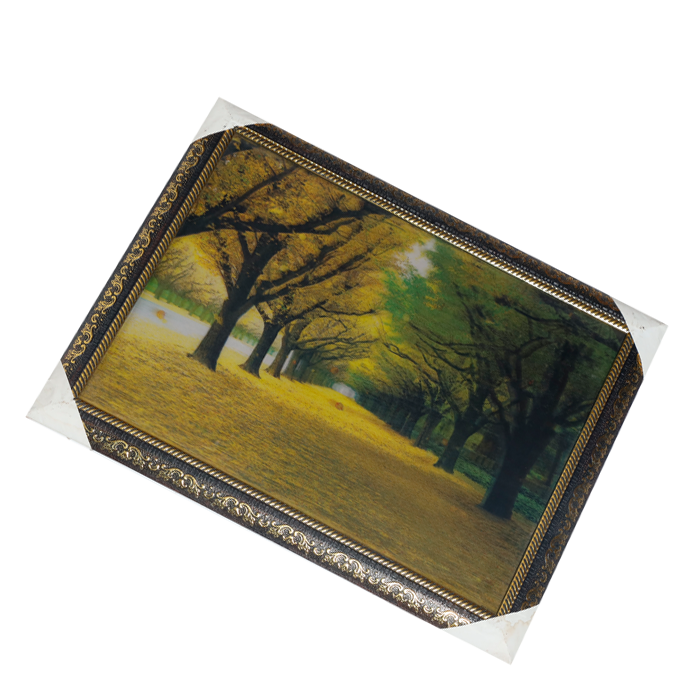 Tree Painting 3D Photo Frame - 14 × 17 Inches