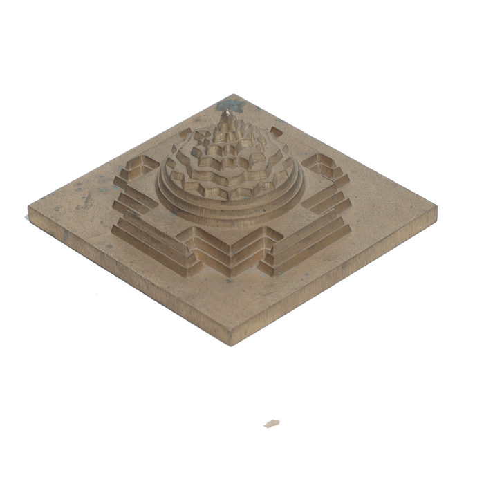 Maha Meru Shri Yantra- 3 × 3 Inches