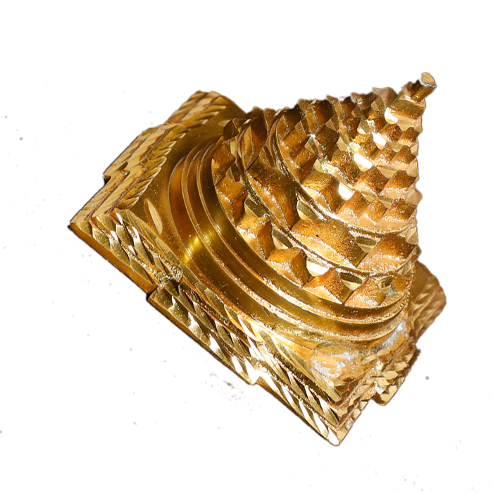 Metal Shree Yantra-2 × 2Inches