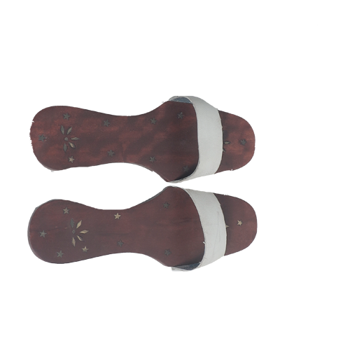 Tibetan wooden sandals worn by Buddhist monks