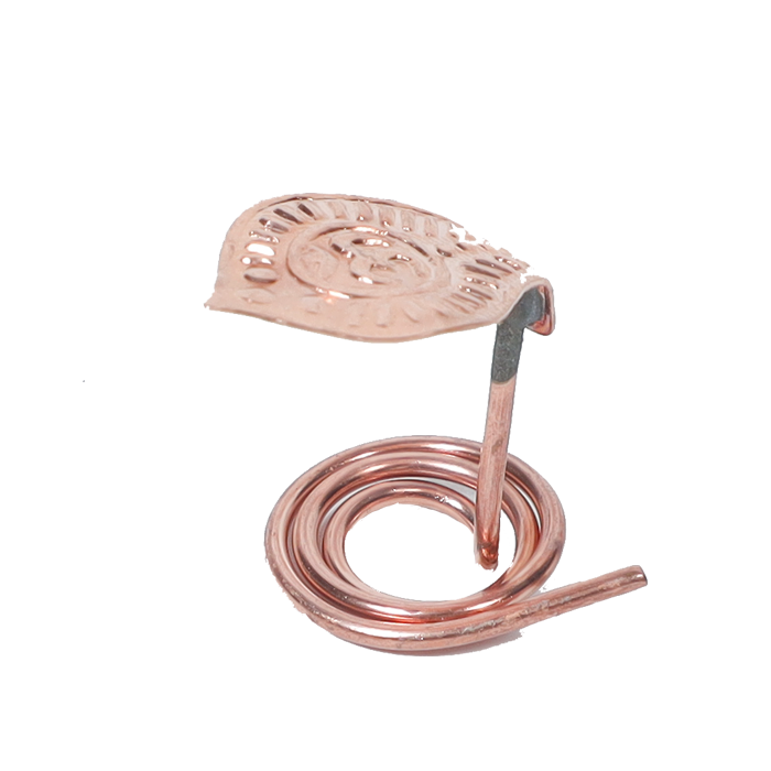 Copper nag nagin set copper snake pair