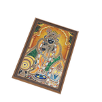 Lord Krishan Photo Frame - 14 × 20 Inches | For Pooja Temple | Home Decor And Gifts